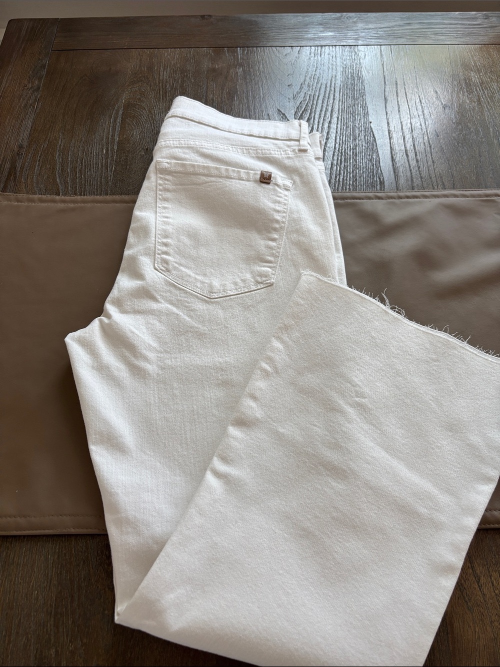 Jessica Simpson White ankle flare Jeans